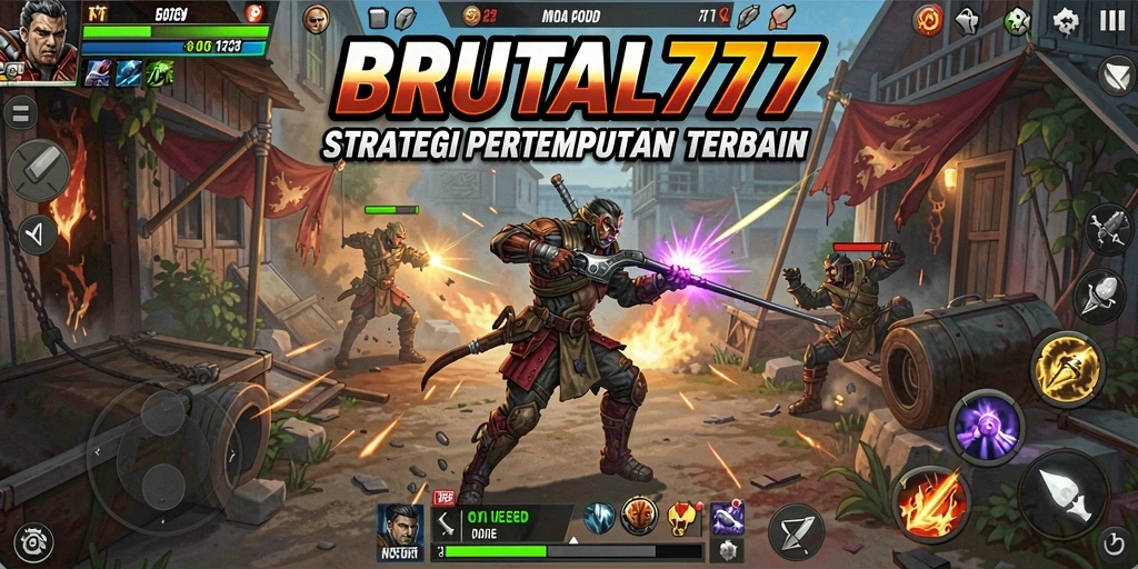 Tampilan menarik gameplay <strong>BRUTAL77</strong> yang penuh strategi.
