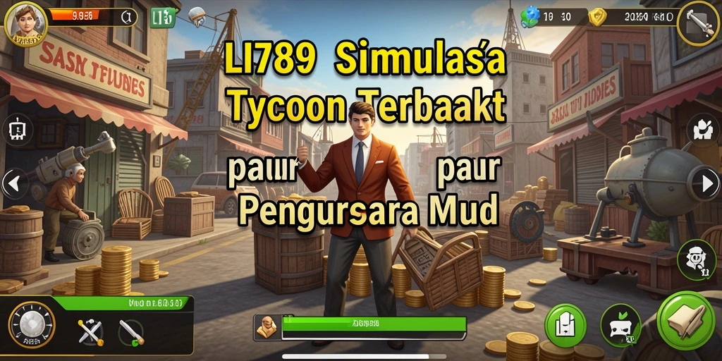 Gameplay LI789 yang penuh strategi dan tantangan bisnis.
