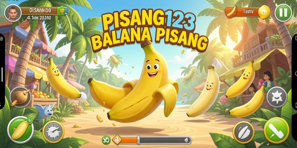 Screenshot gameplay PISANG123 yang penuh aksi dan seru.