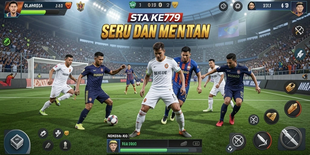 Tampilan gameplay STAKE779 yang menegangkan dan mendebarkan dalam olahraga.