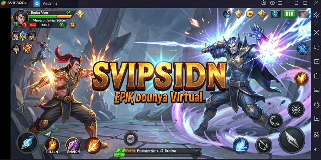 Tampilan seru dari permainan Fighting SVIPSIDN yang mendebarkan.